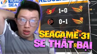 CẬP NHẬT SEAGAME 31,SE THÂT BẠI,  Luxury Esports LoL và Saigon Buffalo BẤT BẠI