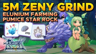 5M ZENY GRIND IN THIS NEW MAP (ELUNIUM FARMING) - RAGNAROK MOBILE