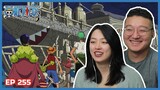ROCKETMAN ANOTHER SEA TRAIN?! | One Piece Episode 255 Couples Reaction & Discussion