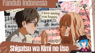 Fandub Indonesia [Shigatsu wa Kimi no Uso]_Berboncengan sepeda berdua