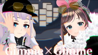 [Kaguya×Kizunai MMD]Gimme×Gimme