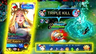 KADITA BULLIED KARINA AND KHUFRA IN RANK!! | TOP GLOBAL KADITA | MLBB