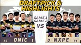 NXPE vs ONIC Highlights | (FILIPINO) MPL-PH S8 Week 5 Day 5 | MLBB