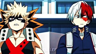 Shoto and Bakugo