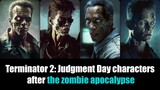 Terminator 2 characters after the zombie apocalypse 🧟
