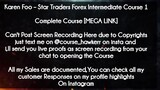 Karen Foo  course - Star Traders Forex Intermediate Course 1 download