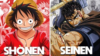 The Reality Of Shonen VS Seinen