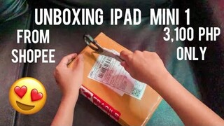 Unboxing iPad Mini 1 from Shopee Philippines 2021