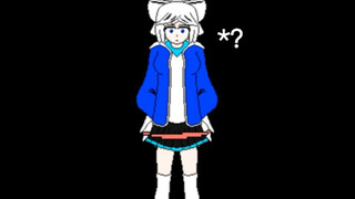 [Under the Legend × Girl] When you cut the skirt of this girl for the second time (too lazy to type