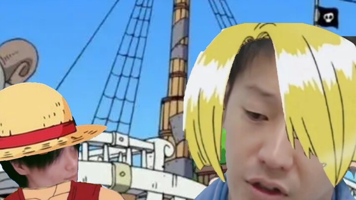 Faced with Luffy who stole food, the punishment proposed by chef Sanji turned out to be. . .