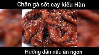 Làm chân gà sốt cay kiểu Hàn