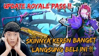 UPDATE !! AKHIRNYA ROYALE PASS BARU KELUAR , WOW INI BARU KEREN SKINNYA LANGSUNG BELI - PUBG MOBILE