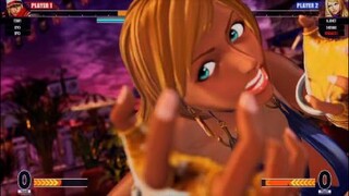 KOF15　チャンピオン　ジェニー　バーンナックルに当たりや…クライマックス超必殺技