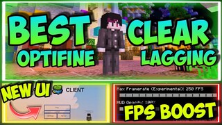 BEST OPTIFINE MCPE 1.17 2021 || Bisa Freelook + Fps boost!! || Client Mcpe || Lotad Client #optifine