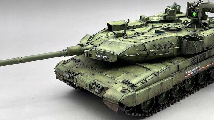 AH Model Leopard 2A8 Main Battle Tank Coloring Quick View (PS Good news! KF51 kit won an award in Nu