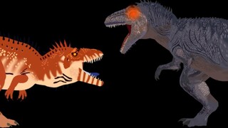 [DC2/Ark Survival Evolved] Raging Carcharodontosaurus VS Raging Giganotosaurus