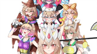 All the current forms of Gabu TV are feminized