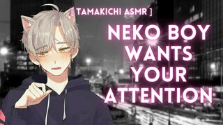 ASMR: Neko Boy Wants Your Attention [M4M] [Audio Rp]