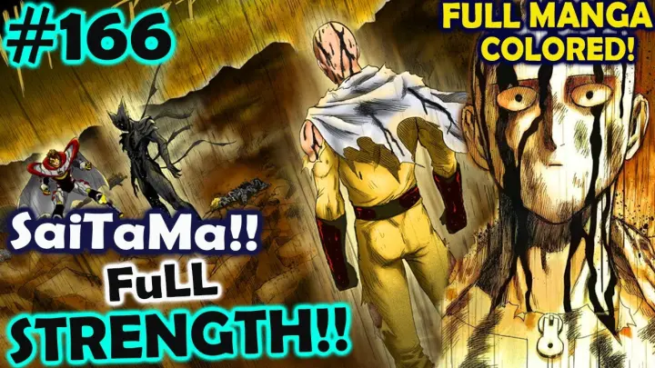 One Punch Man 166: Eto Na!! Saitama True STRENGTH! | Saitama Full Power!!