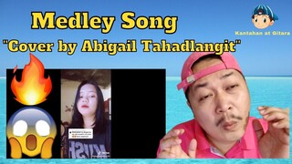 Medley Song "Cover by Abigail Tahadlangit" Reaction Video 😲