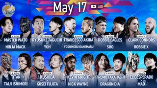 NJPW BEST OF THE SUPER Jr.32 - 17 May 2025