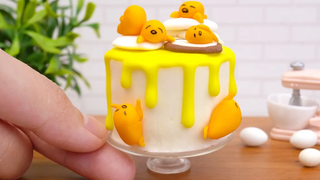 ตกแต่งเค้ก GUDETAMA จิ๋ว ไอเดียสูตรเค้กจิ๋วแสนอร่อย