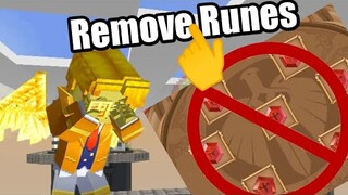 What If Runes Were Removed In Bed Wars | Blockman Go Mini Movie