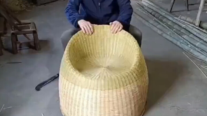 Ghế sô pha đan bằng trúc