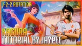 KAGURA TUTORIAL + 1-2-2 ROTATION AND RIGHT TIMING TO BURST THE ENEMY.