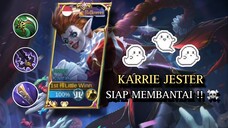 KARRIE HALLOWEEN BANTAI MUSUH BERUJUNG DIREPORT & LOCK ?!! 🙈 || MOBILE LEGENDS