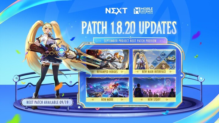 Patch 1.8.20 | September Project NEXT Patch Preview |  Mobile Legends: Bang Bang