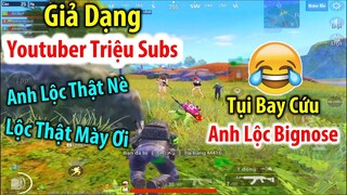 Giả Dạng Làm "Youtuber Triệu Subs - Triệu View". Khiến Người lạ Vô Cùng Phấn Khích | PUBG Mobile