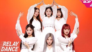 (G)I-DLE versi tarian estafet "Spark"! Sangat pandai memutar!