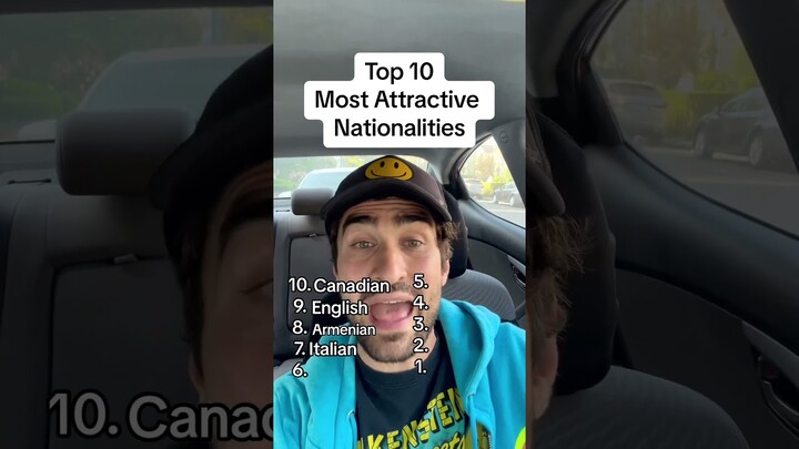 Top 10 Most Attractive Nationalities
