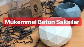 MUHTEŞEM BETON SAKSILAR | HEDİYE GELEN ÜRÜNLER