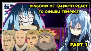 Kingdom Of Falmuth React To Rimuru Tempest | Gacha React | 1/?