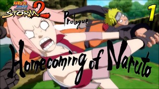 Prologue Kembalinya Naruto - Naruto Shippuden: Ultimate Ninja Storm 2 Bahasa Indonesia - 1