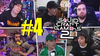 TODAS LAS MUERTES, POLÉMICAS Y MEJORES MOMENTOS😱☠️- SQUID CRAFT GAMES 2 - DÍA 4🔥