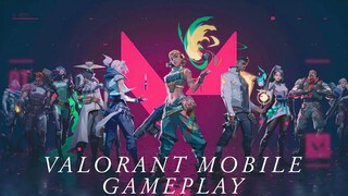 EXCLUSIVE 9 MINUTES VALORANT MOBILE GAMEPLAY IN 4K !!!!