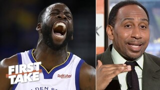 FIRST TAKE | "Draymond didn't deserve a tech here"- Stephen A. defense on Gm 2 Warriors beat Celtics