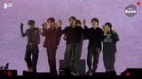 mic drop and run bts(Yet To Come) Busan Expo