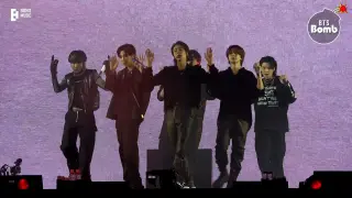 mic drop and run bts(Yet To Come) Busan Expo