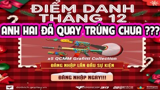 Tháng 12 Đột kích Điểm Danh nhận QCMM báu vật miễn phí quay là lượm 2021 ✔️