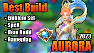 AURORA BEST BUILD 2022 | TOP 1 GLOBAL AURORA BUILD | AURORA - MOBILE LEGENDS | MLBB