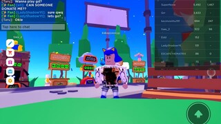 Give 11 Robux away in pls donate