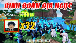 Sử Dụng Binh Đoàn Địa Ngục 32 Blue Satan Vào Infinity | ALL STAR TOWER DEFENSE