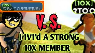 Rocket Royale: I 1v1'd a strong 10X clan member!