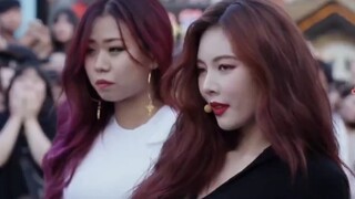 [đỏ] [Hyuna] Tôi thích điệu nhảy live màu đỏ này của HyunA! Thần tượng trông rất đẹp khi mặc quần je