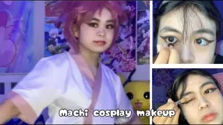 Trying to cosplay as Machi Komacine |Hunter x Hunter cosplay makeup| Machi makeup attempt