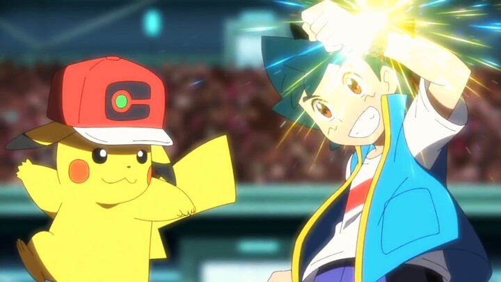 Denji(Spin Rotom & Elecible/Electivire) Vs (Ash/Satoshi) Pikachu Part 2- Pokemon (2019)